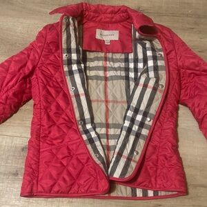 Big Girls Burberry jacket puffer